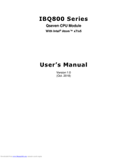 IBASE Technology IBQ800-x5LVe User Manual