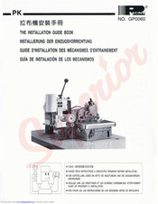 Racing PK Series Installation Manual Book
