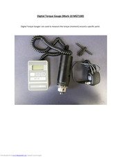 Mark-10 MGT100 Quick Manual
