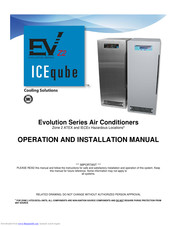 Ice Qube IQ5000EVZ2 Operation And Installation Manual