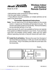 HeathZenith SL-6139 Manual