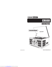 Crosley CR66D Instruction Manual