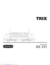 Trix minitrix BR 243 Manual