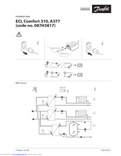 Danfoss ECL Comfort 310 A377 Installation Manual