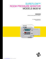 TSI Instruments SUREFLOW 8635-M Operation And Service Manual