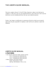 Mitsuki CTF-901A User Manual