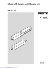 Festo DNCKE Operating Instructions Manual