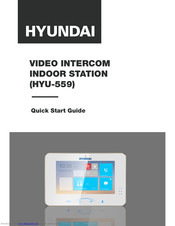 Hyundai HYU-559 Quick Start Manual