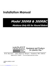 Harvest Tec 300RB Installation Manual