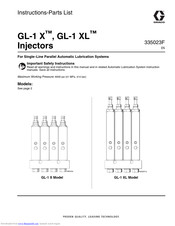 Graco GL-1 X Instructions-Parts List Manual