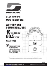 Dynabrade Mini-Raptor Vac 61100 User Manual