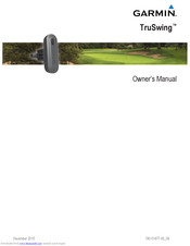 Garmin TruSwing Owner's Manual