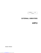Wacker Neuson ARFU 36/6/230 Operator's Manual