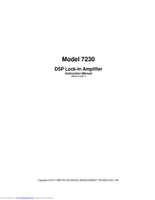 Ametek 7230 Instruction Manual
