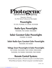 Photogenic PowerLight PL2 Series Operator's Manual