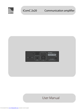 Amc iComC 2x20 User Manual