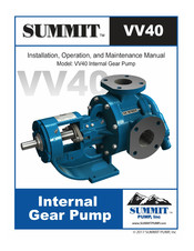 Summit VV40AK Installation, Operation & Maintenance Manual
