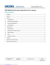 Diodes PI5USB30213AXEA User Manual