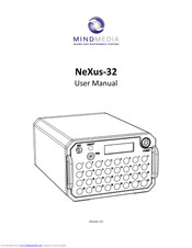MindMedia NeXus-32 User Manual