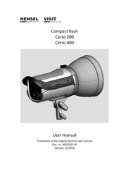 Hensel-Visit Certo 400 User Manual