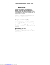 TeleCare TE-4000 User Manual
