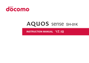 Sharp AQUOS SENSE Instruction Manual
