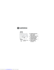 Gardena C 1060 profi/solar Operating Instructions Manual