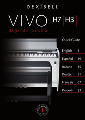 Dexibell VIVO H3 Quick Manual