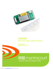 Mantracourt T24-SAf User Manual