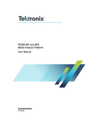Tektronix PRISM MPI User Manual