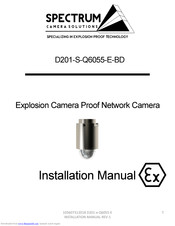 Spectrum D201-S-Q6055-E-BD Installation Manuals