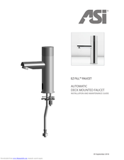 ASI EZ FILL Installation And Maintenance Manual