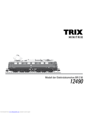 Trix minitrix BR E 50 Manual