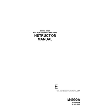 ENDEVCO 4990A Instruction Manual