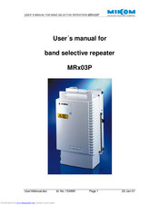 MIKOM MR703P User Manual