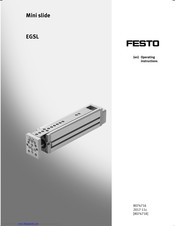 Festo EGSL Original Instructions Manual