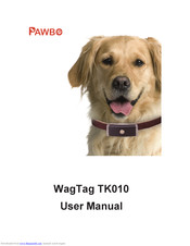 Pawbo WagTag TK010 User Manual