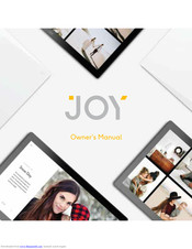 Joy Album K13 Owner's Manual