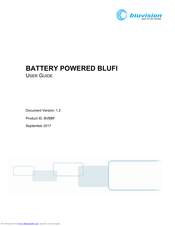 Bluvision Battery Powered Blufi User Manual