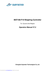 Supmeter BST106-F19 Operation Manual
