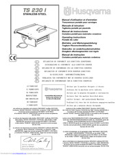 Husqvarna TS 230 I Operating Instructions Manual