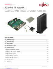 Fujitsu S26361-F5000-J004 Assembly Instructions Manual