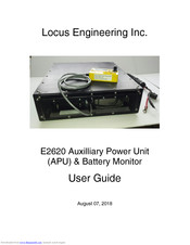 Locus Engineering E2620 User Manual