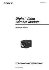 Sony XCL-S600 Technical Manual