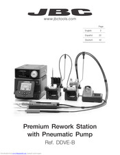 jbc DDE-9B Manual