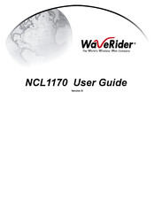 WaveRider NCL1170 User Manual