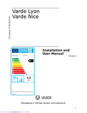 Varde Lyon Installation And User Manual