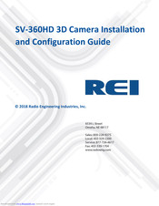 Radio Engineering Industries SV-360HD Installation And Configuration Manual