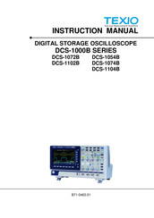 TEXIO DCS-1054B Instruction Manual