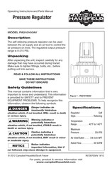 Campbell Hausfeld PA210100AV Operating Instructions And Parts Manual